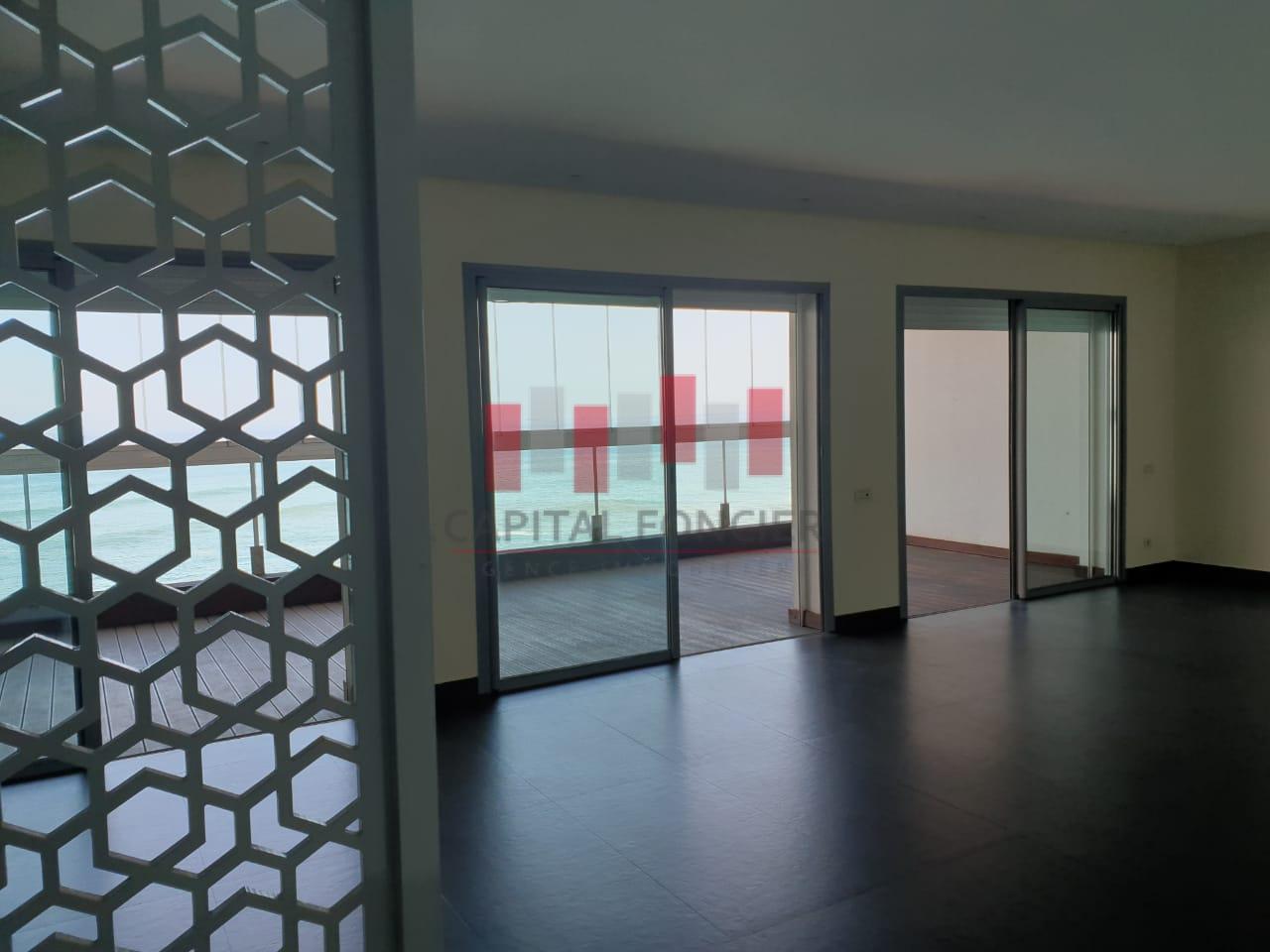Appartement à louer 30 000 dh 320 m², 3 chambres - Ain Diab Casablanca